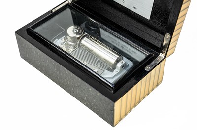 Lot 1 - A Reuge for Mappin & Webb music box.