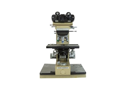 Lot 198 - A Vickers Patholette binocular microscope.