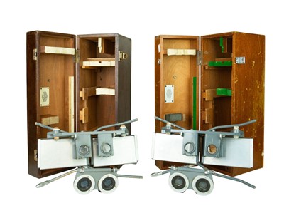 Lot 189 - Two Casella of London stereoscopic viewers.