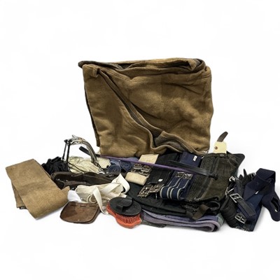 Lot 188 - A selection of equestrian equipment, including...