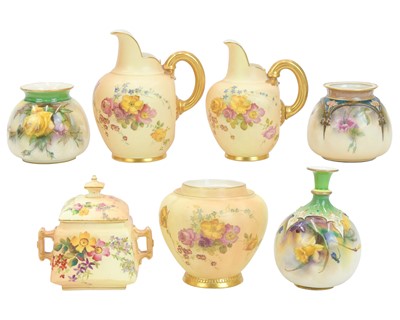 Lot 588 - Royal Worcester porcelain.