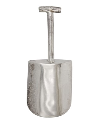 Lot 20 - A George III silver caddy spoon in the form of a shovel by Cocks & Bettridge.