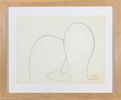 Lot 274 - Roger HILTON (1911 - 1975) Form Drawing Paper...