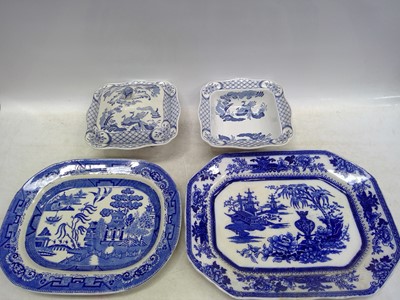 Lot 52 - Two Tureens, Four Platters, a Sadler Ye Dainty...
