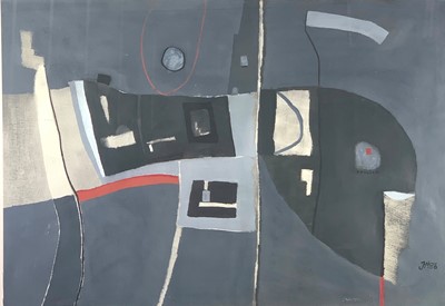 Lot 276 - Jeremy ANNEAR (1949) Abstact Composition...