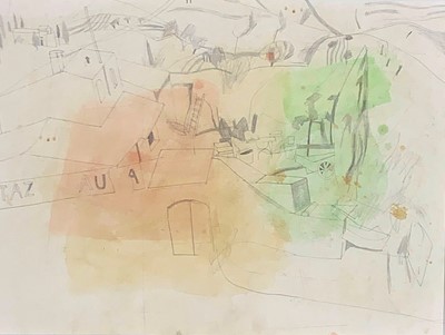 Lot 277 - Bryan INGHAM (1936 - 1997) Tuscan Landscape...