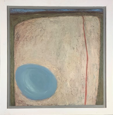 Lot 278 - Julian DYSON (1936 - 2003) Blue Spot II Oil on...