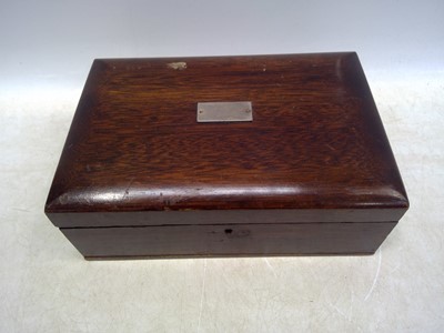 Lot 65 - An Oak Cigar Humidor. The Humidor measures...