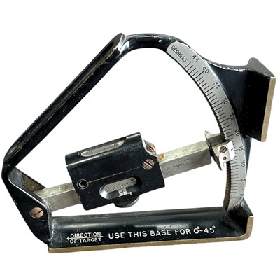 Lot 67 - A military clinometer field Mk VI No 21895,...