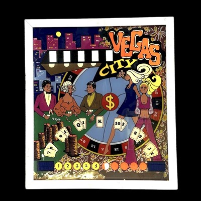 Lot 82 - A 1970s Bally, Vegas City pinball machine back...