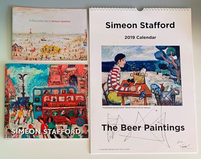 Lot 291 - Simeon STAFFORD (b.1956) 'The Beer Paintings',...