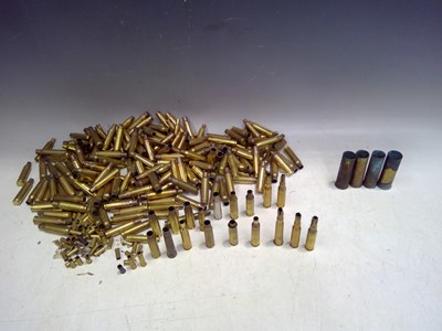 Lot 108 - A Selection of Brass Rifle and Shotgun Cases....