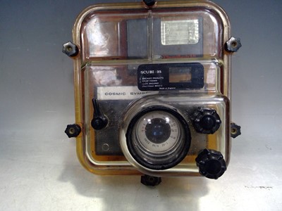 Lot 28 - A Vintage Scubi Underwater Camera Housing and...