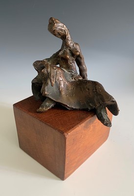 Lot 303 - Sven BERLIN (1911-1999) Seated Woman Bronze...