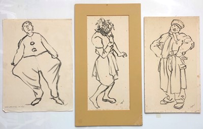 Lot 304 - Hyman SEGAL (1914 - 2004) Guise Dancers as...