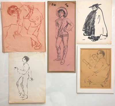 Lot 312 - Hyman SEGAL (1914 - 2004) 5 various figure...