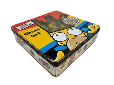 Lot 179 - A 1998 The Simpsons chess set, made by...