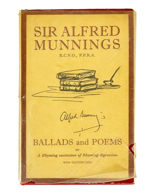 Lot (Signed) Alfred Munnings
