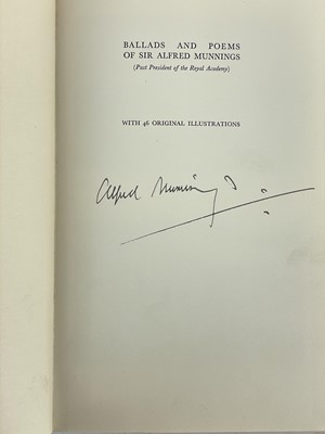 Lot 13 - (Signed) Alfred Munnings