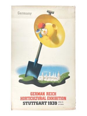 Lot 339 - German Reich Horticultural Exhibition Poster