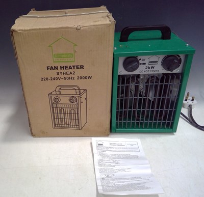 Lot 23 - A Simplicity 2kw Greenhouse Heater. The Heater...