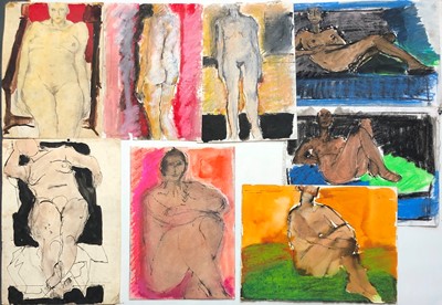 Lot 320 - John EMANUEL b.1930 Nude Figures 8 loose works...