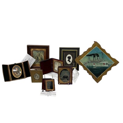Lot 43 - A collection of early Photographs and pictures,...