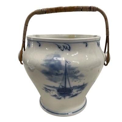 Lot 80 - A Booth's Broads pattern blue and white...