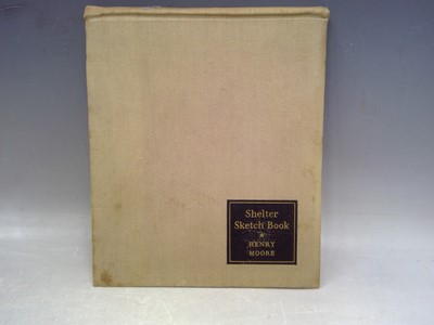 Lot 13 - Shelter Sketch Book: Henry MOORE. Hardcover,...