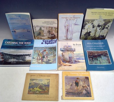 Lot 18 - Cornish Art Books.
