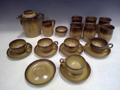 Lot 108 - A Denby Ironstone Coffee Set, Cookware and...