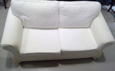 Lot 118 - An Ikea Erktorp Two Seater Sofa. The Sofa is...