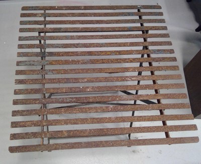 Lot 121 - A Metal Patio Table. The Table is 72cm tall...