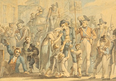 Lot 118 - Soldiers Before the New Inn