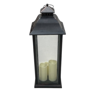Lot 147 - A floor-standing battery operated lantern,...