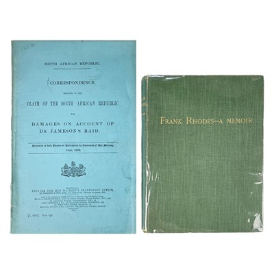 Lot 376 - The Jameson Raid