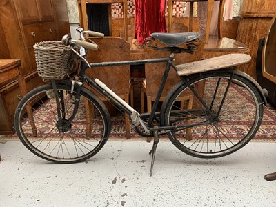 Lot 202 - A vintage Triumph gentleman's bicycle, with...