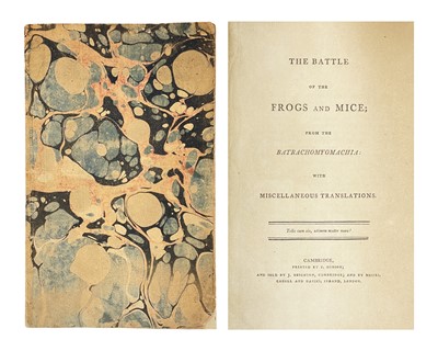Lot 401 - The Battle of the Frogs and Mice