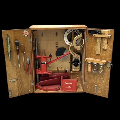 Lot 172 - A vintage Black & Decker tool chest appears to...