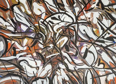 Lot 179 - Anthony E. SKUSE (1944-2024), Abstract, Oil on...