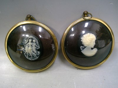 Lot 13 - Two Peter Bates Miniature Cameos. The Cameos...
