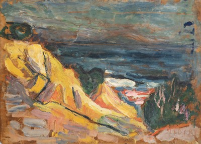 Lot 109 - Coastal Scene