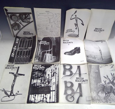 Lot 81 - Twelve Vintage British Blacksmith Magazines.