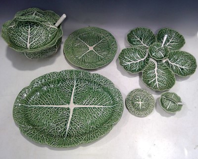 Lot 9 - A Selection of Bordallo Pinheiro, Cabbage...