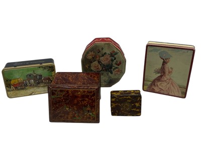 Lot 90 - Vintage confectionery and Cigarette tins.