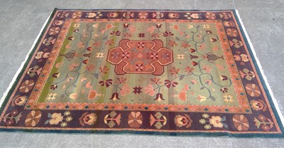 Lot 35 - A 265cm by 195cm Machine Made, Superior Wool Rug.