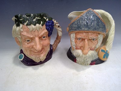 Lot 100 - Two Royal Doulton Toby Jugs. Bacchus and Don...