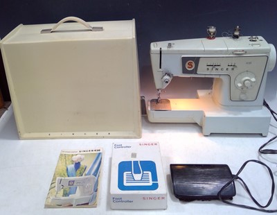 Lot 113 - A Singer 438 Sewing Machine. The Machine...