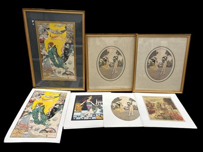 Lot 86 - Edmund DUCAL (1882-1953), Harry CLARKE...