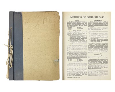 Lot 482 - A bombers training manual